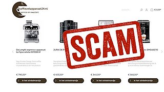 Nepwinkels lichten online duizenden consumenten op