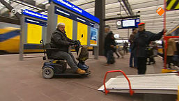 Op 303 treinstations geen assistentie mogelijk voor mensen in een rolstoel