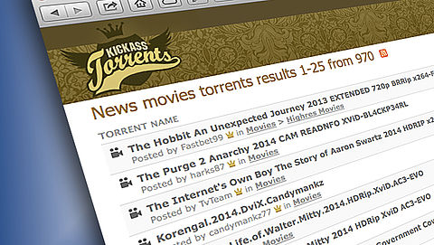 Populaire site Kickass Torrents offline gehaald