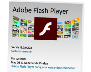 Adobe Flash: lek is gedicht (updates in artikel)