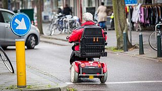 Opfriscursus voor gebruikers van de scootmobiel