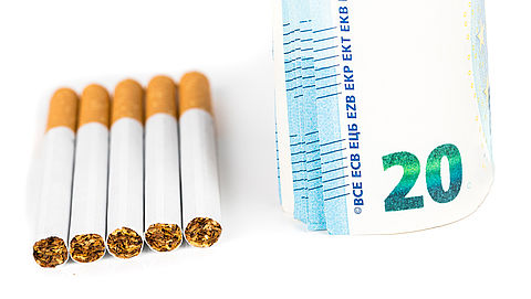 'Pakje sigaretten moet 20 euro kosten'