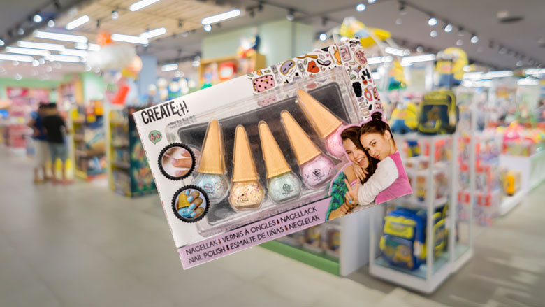 Nagellakset voor kinderen bevat kankerverwekkende stof