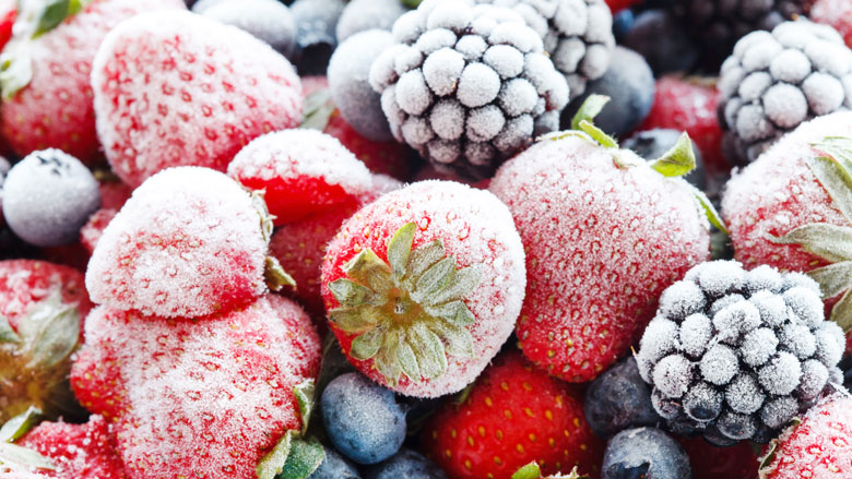 Zijn bevroren vruchten net zo gezond als 'gewoon' fruit?