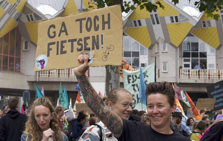 klimaatmars fiets