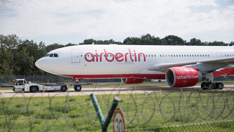 Verlieslijdend Air Berlin vraagt faillissement aan