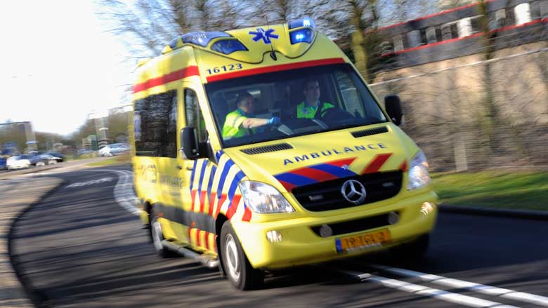 Ambulances vaak te laat in grootste steden