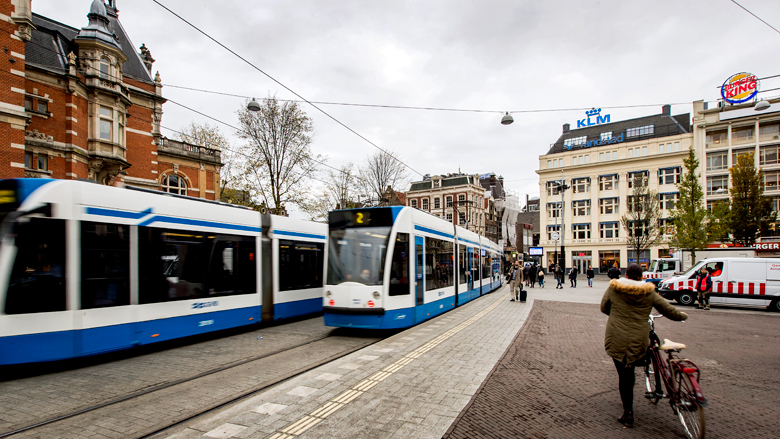 Eén ov-kaartje voor heel Amsterdam