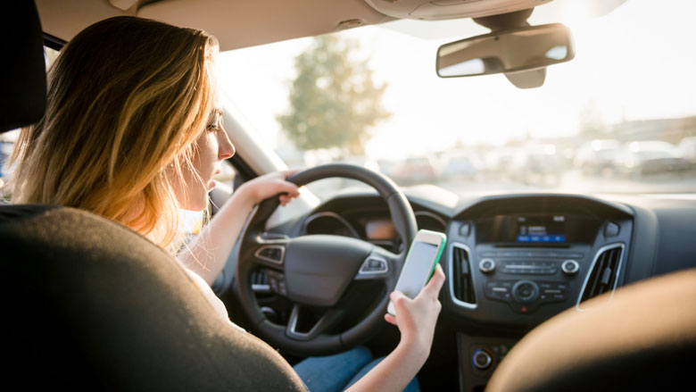 12 procent van automobilisten appt weleens