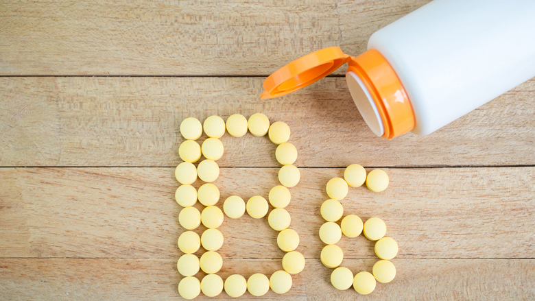Vitamine B6-pillen krijgen maximumnorm
