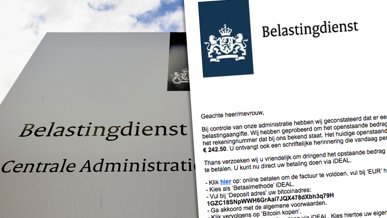 Let op: valse e-mail over betalingsachterstand uit naam van de Belastingdienst