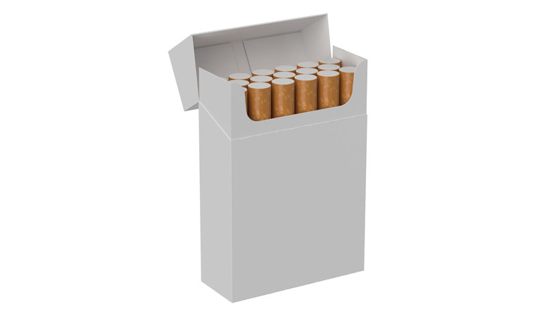 Studie naar blanco sigarettenpakjes
