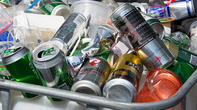 80% voor statiegeld op halve-literflesjes en blikjes