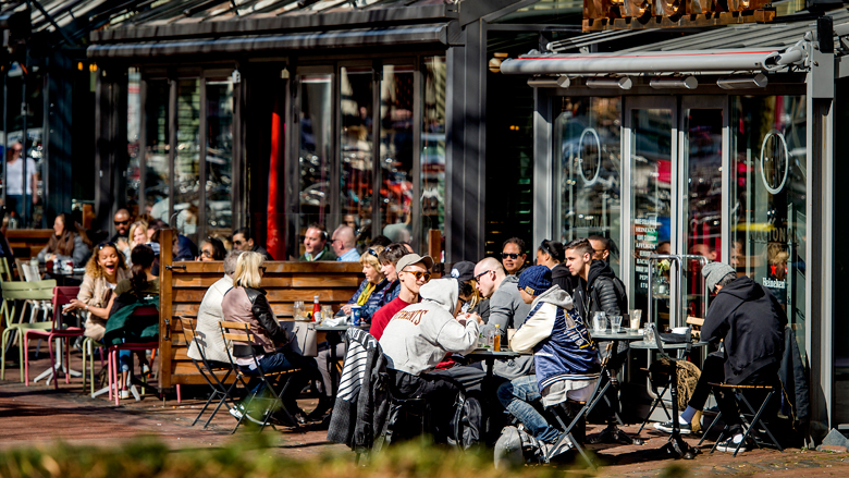 Daling aantal cafés in Nederland