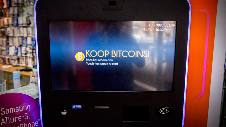 'Bitcoinpinautomaten kunnen zwart geld witwassen'