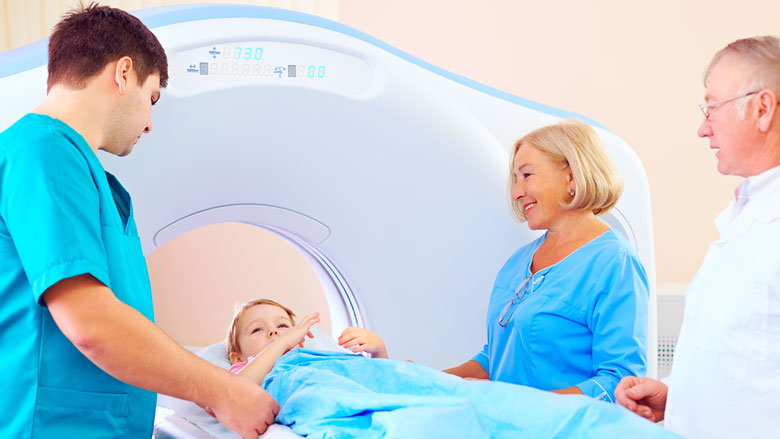 'CT-scan vergroot kans hersentumor kinderen'