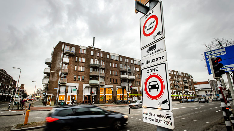 Steeds minder vervuilende dieselauto's in Nederland