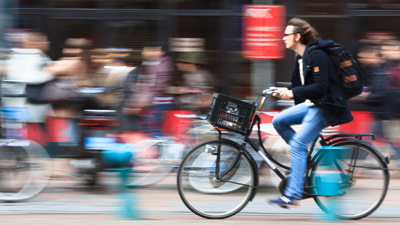 Fietspad verlicht zichzelf