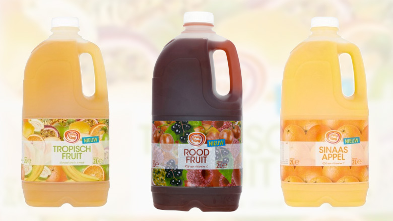 Gistende vruchtensappen Fruity King terug uit de winkel