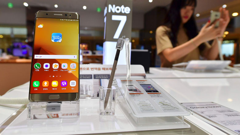 FAA: 'Zet Galaxy Note 7 uit tijdens vlucht'