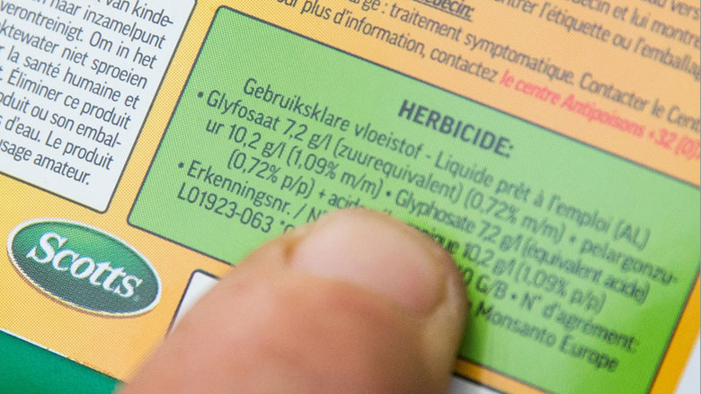 Nog steeds geen besluit over verlengen vergunning glyfosaat