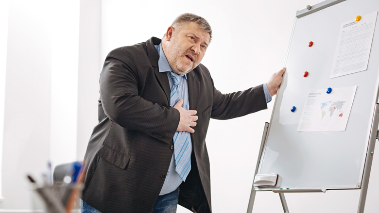 Je kunt maar beter hopen dat er een dokter in de zaal is