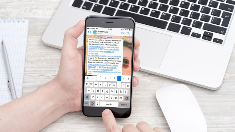 Losstaande letter 'i' is niet te typen op sommige iPhones en iPads