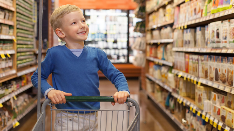 Geen kindermarketing meer met blauw Vinkje