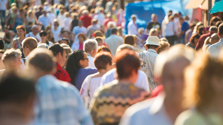 Nederland door grens 17 miljoen inwoners