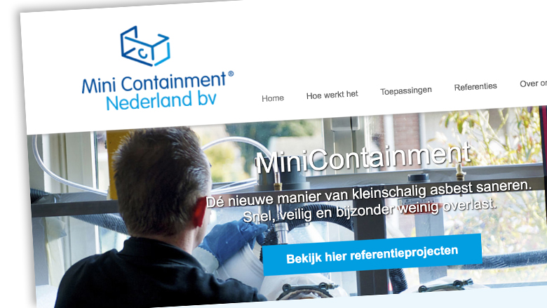 MiniContainment asbestverwijdering veilig? - reactie MiniContainment