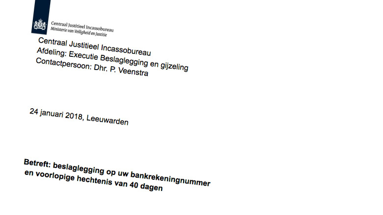 Valse mail over 'gemeentelijke naheffing en achterstand rioolheffing'
