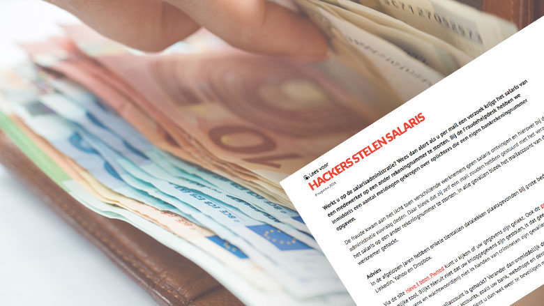 'Kijk uit voor oplichters die salaris onderscheppen na e-mailhack'