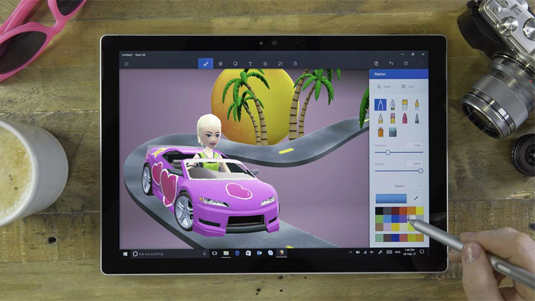 Windows 10 update: Wat heb je aan Paint 3D?