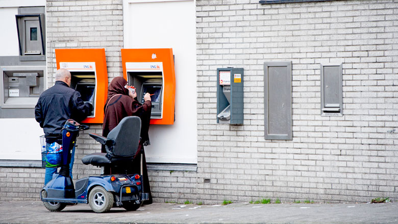Flinke veranderingen in netwerk van pinautomaten