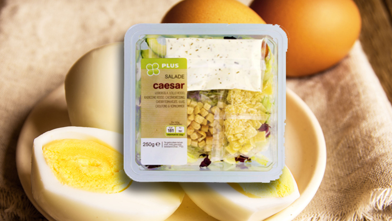 PLUS roept caesarsalade van eigen merk terug