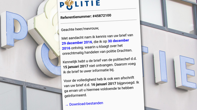 Kwaadaardige software in mails van de 'politie'
