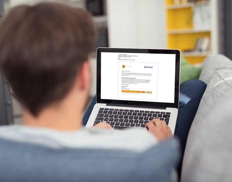 Pas op: Malware in mailtje over pakket 'PostNL'