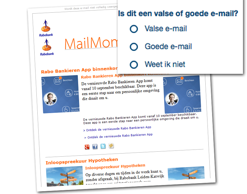 Herken jij phishingmails?