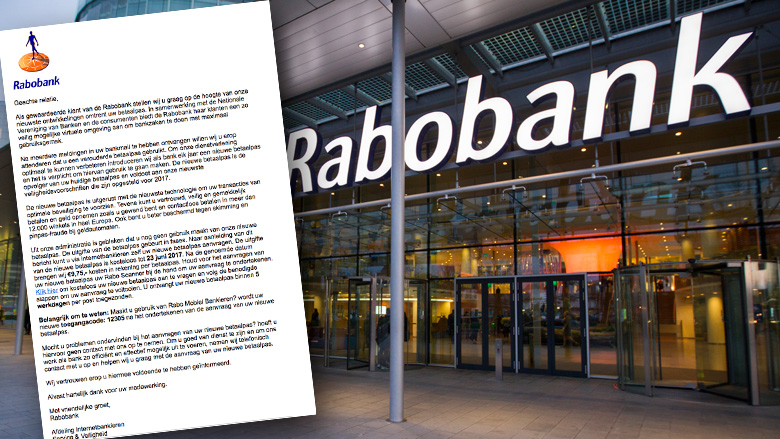 Opgelet: mail over WereldPas van 'Rabobank' is phishing!