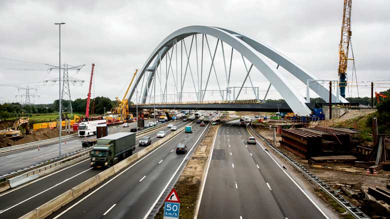Verkeersinformatie via nieuwe app Rijkswaterstaat