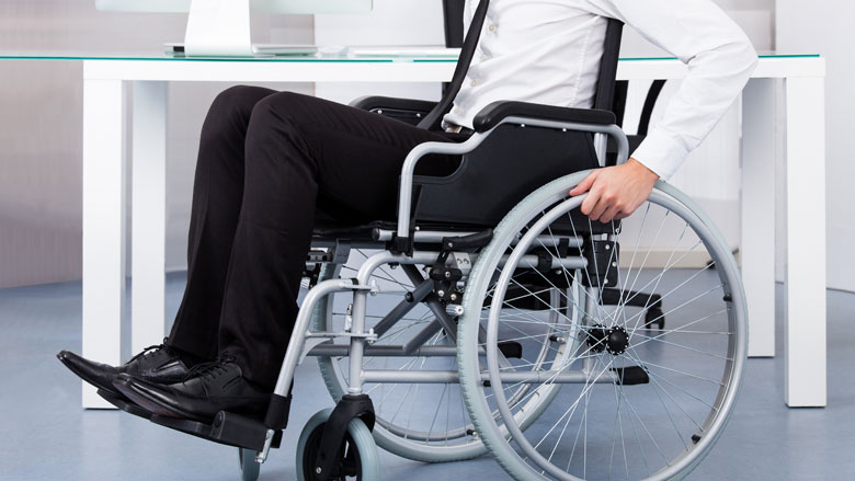 'Plan werkende gehandicapte achteruitgang'