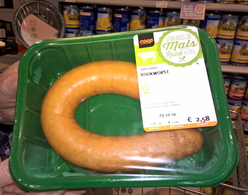 Coop onderneemt actie na fout rookworstetiket