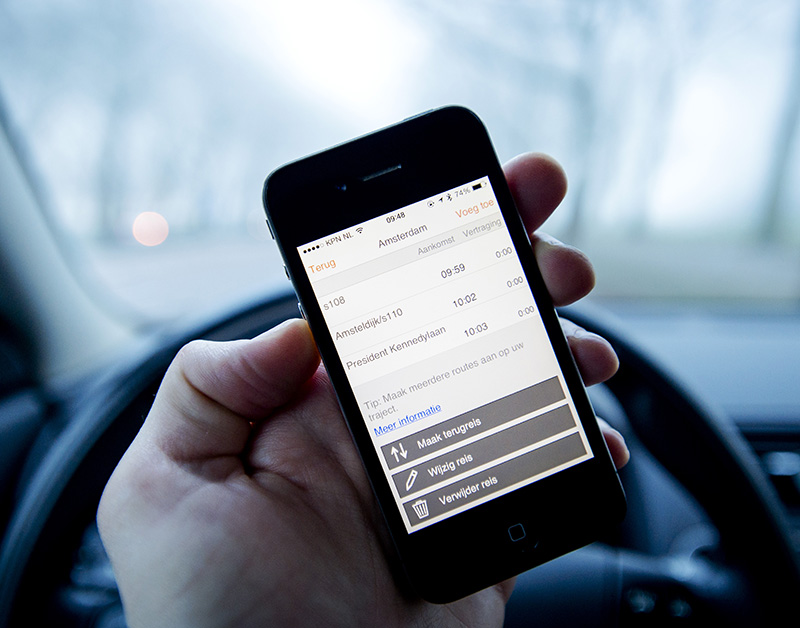Veilig rijden met Rij Veilig-app