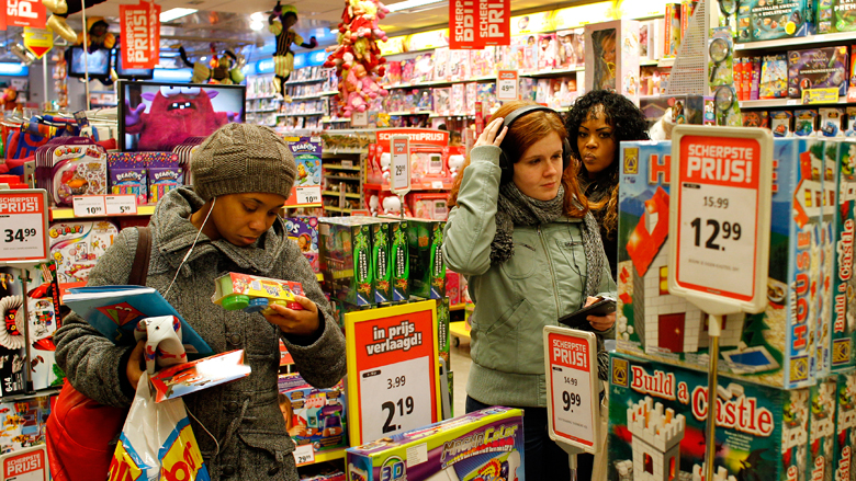 Aantal fysieke speelgoedwinkels neemt af
