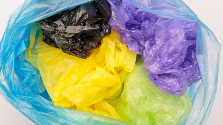 Verbod op plastic tasjes groot succes