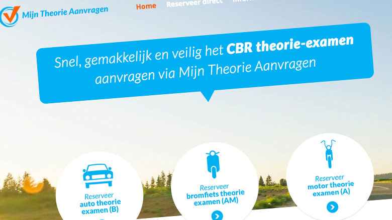 Theorie-examen aanvragen via mijntheorieaanvragen.nl - reactie mijntheorieaanvragen.nl