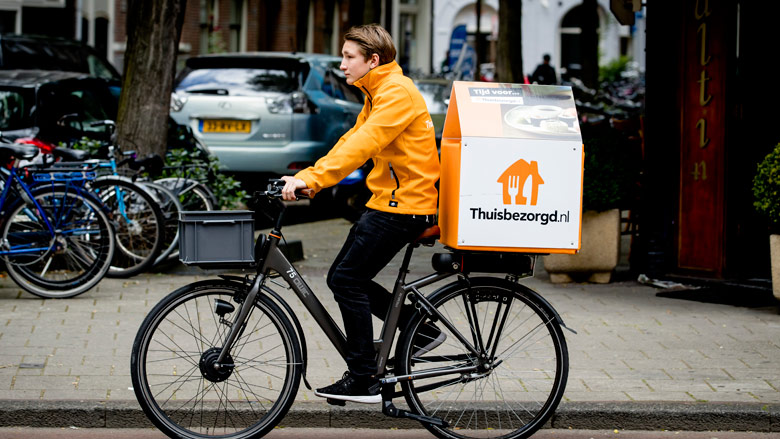 Drukke dag aanstaande voor bezorgrestaurants