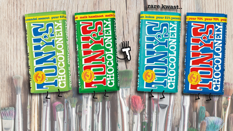 Tony's Chocolonely roept chocola terug om kwastharen