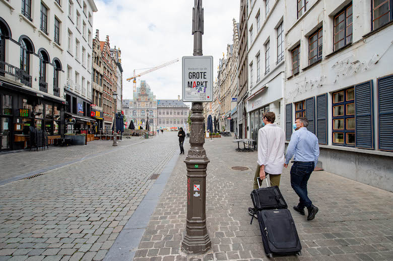 Antwerpen nu oranje zone (binnenkort ook Parijs?)