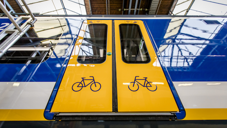Fietsersbond: niet genoeg plaats voor fietsen in trein